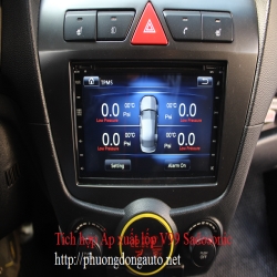 Phương đông Auto DVD V99 Sadosonic cho xe KIAMONING 2010 | DVD Đẳng cấp V99 km camera hồng ngoại